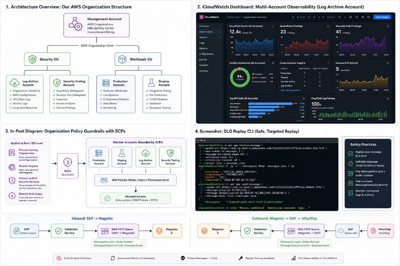 Safe rollout process for AWS Organizations service control policies
