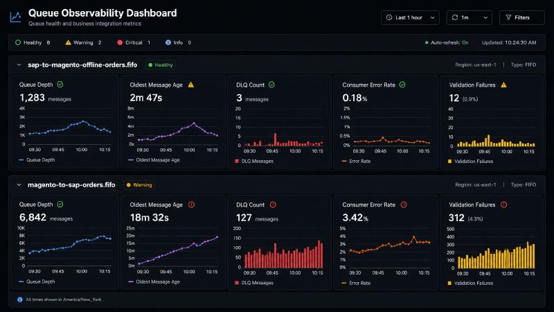 Cloudwatch metrics screenshot